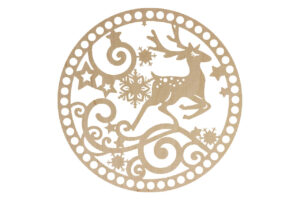 Baza Koło 25cm Boże Narodzenie 15