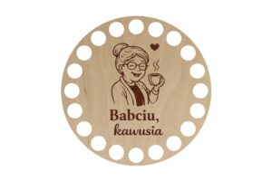 Baza Koło 10cm Babciu Kawusia