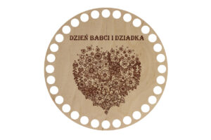 Baza Koło 15cm Dzień Babci i Dziadka 1