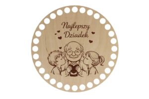 Baza Koło 15cm Najlepszy Dziadek 2