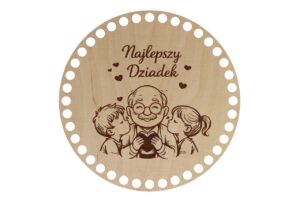 Baza Koło 20cm Najlepszy Dziadek 2