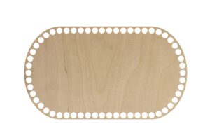 Baza owal 28x16 Gładka