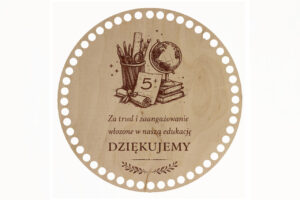 Baza Koło 25cm Dzień Nauczyciela 3